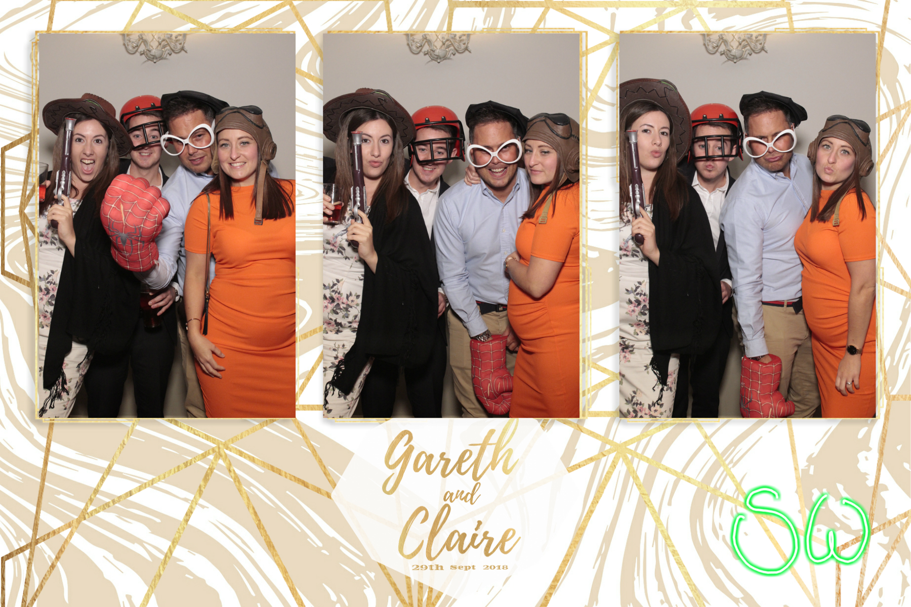 Claire & Gareth's Wedding | View more photos from the event at gallery.myphotoboothexperience.co.uk/u/MyPhotoBoothExperienceLtd/Claire-Gareths-Wedding